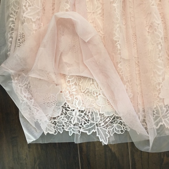 Pink Lace downeast midi skirt size XL - Picture 3 of 6